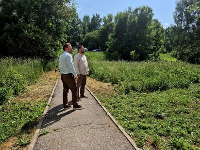 Встреча Дениса Гаврилова и Андрея Токарева