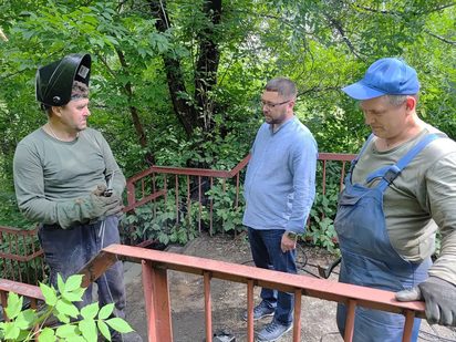 Реализация программы добрых дел в Новоильинском районе